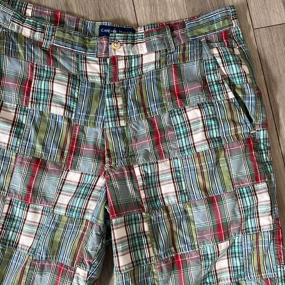 Cape Madras Men’s 36 preppy Coastal core madras plaid shorts - Picture 3 of 10